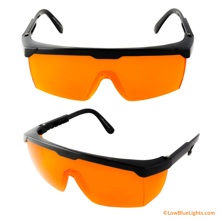 Stylish Blue Light Blocking Single Lens Sleep